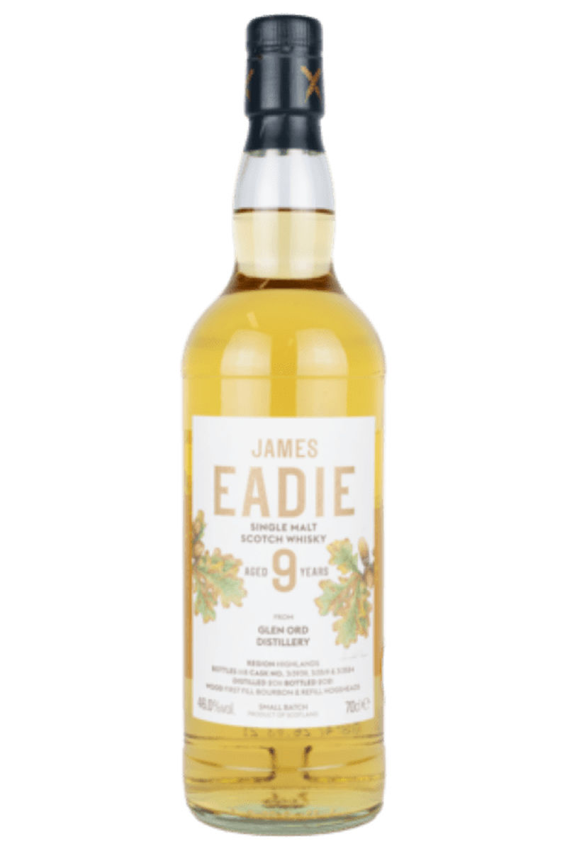 Glen Ord 9 Year Old - First Fill Bourbon and Refill  Hogsheads - The Acorn -Single Malt Scotch Whisky - James Eadie - Small Batch - Spring 2021 Release.