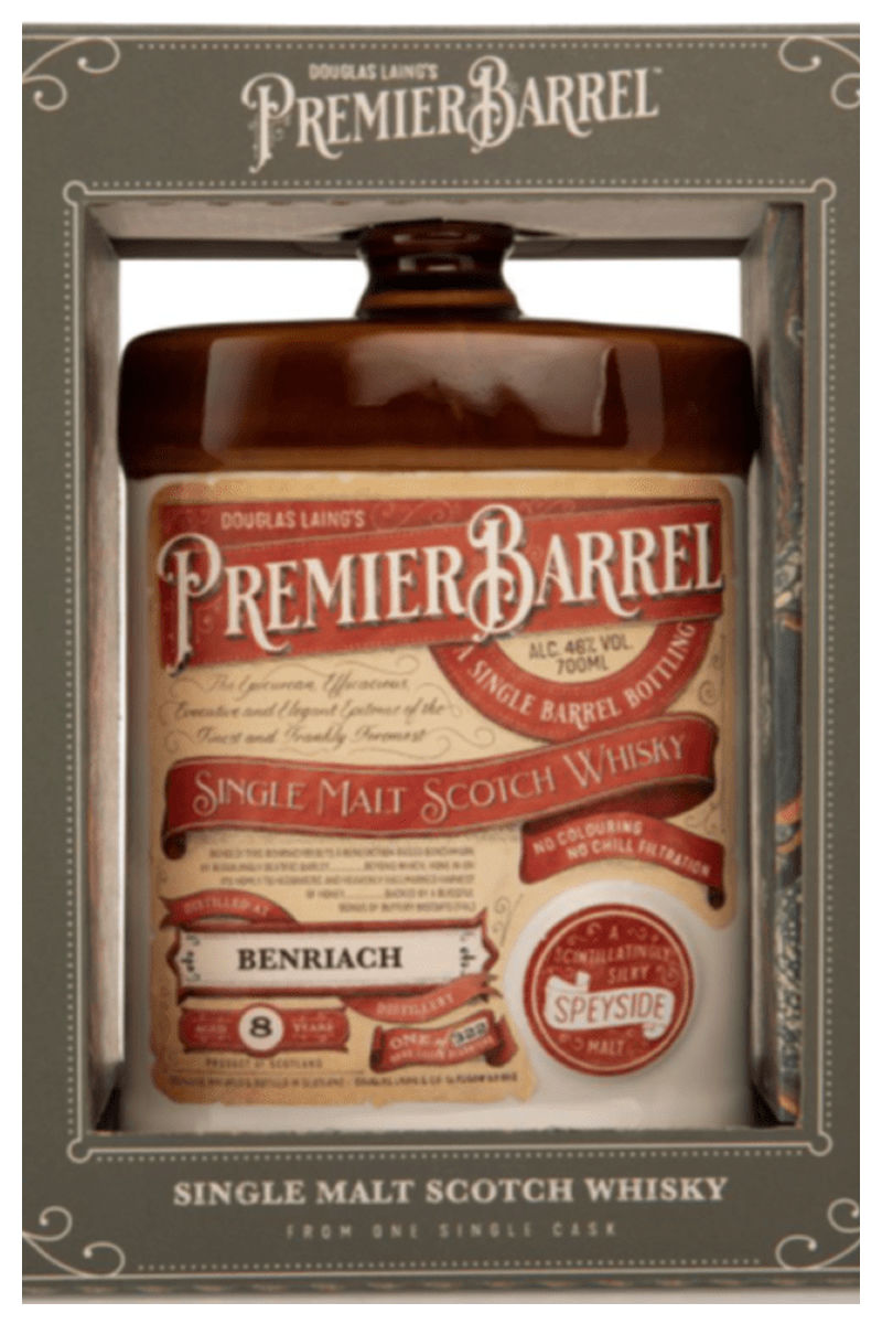 Benriach 8 Year Old - 2012 - Single Malt Scotch Whisky | Douglas Laing Premier Barrel Selection