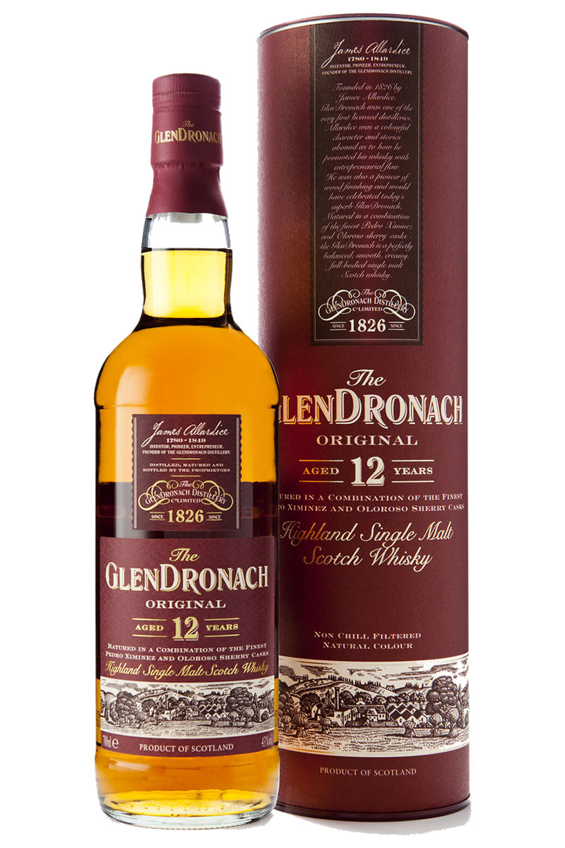 Glendronach 12 Year Old "Original" Single Malt Scotch Whisky