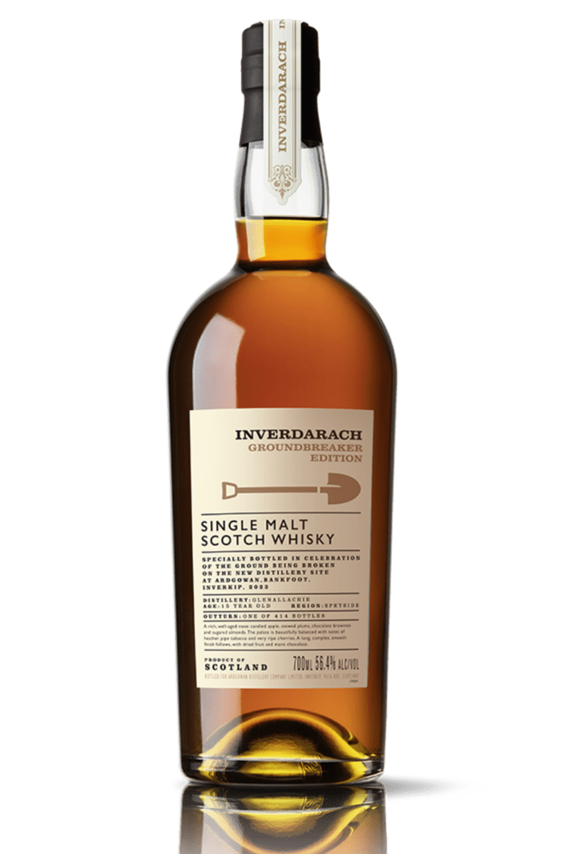 Inverdarach 'Groundbreaker Edition'  GlenAllachie 15 Year Old Single Malt Scotch Whisky