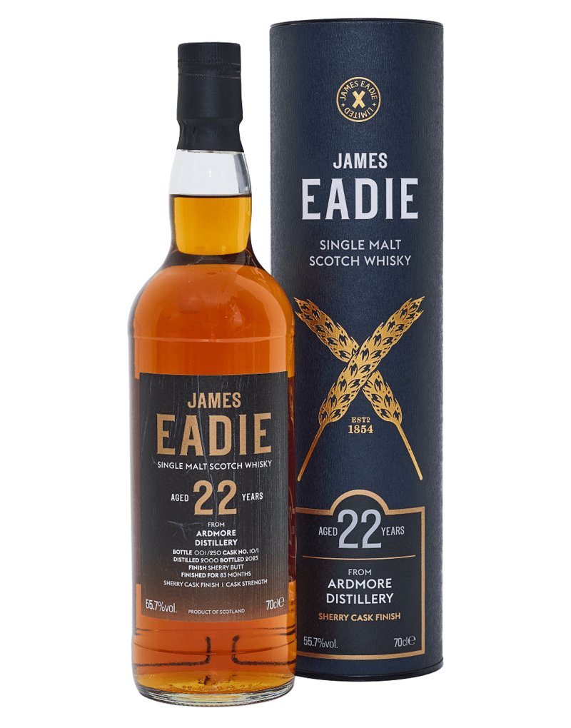 Ardmore 22 Year Old Single Malt Scotch Whisky - James Eadie - 2023 Autumn Release