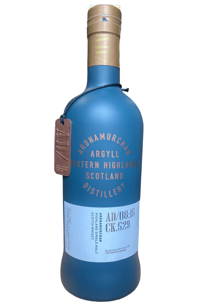 Ardnamurchan Single Oloroso Butt Ad / 08:15 CK. 529 Single Malt Scotch Whisky