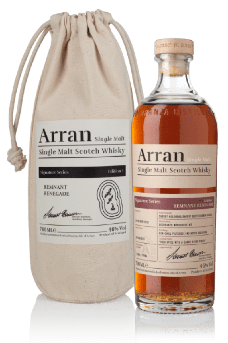 Arran Signature Series Edition 1 – Remnant Renegade - Single Malt Scotch Whisky