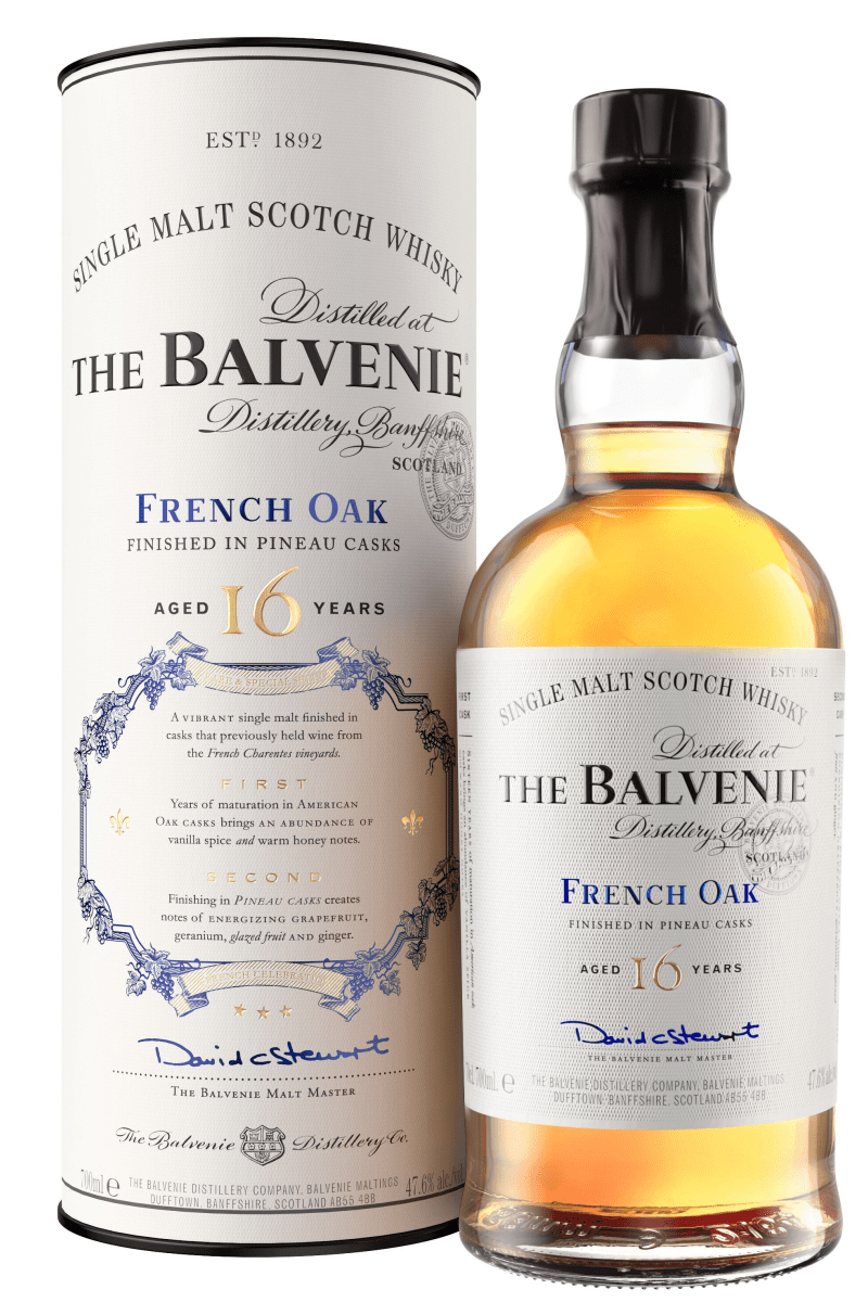 Balvenie French Oak Pineau Cask 16 Year Old - Single Malt Scotch Whisky