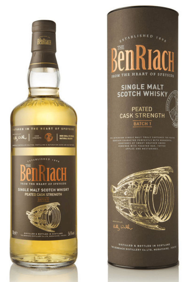 Benriach Peated Cask Strength Batch 1 Single Malt Scotch Whisky