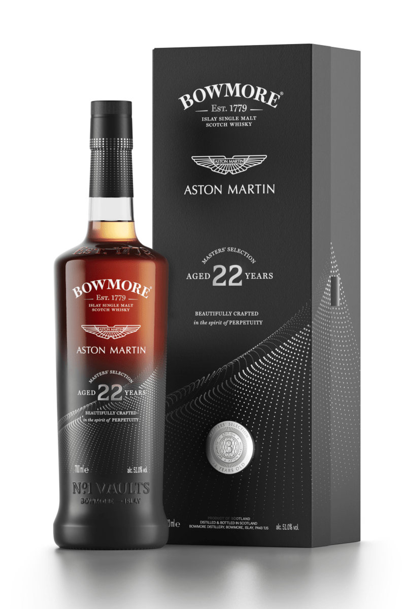 Bowmore  22 Year Old Aston Martin Masters Selection 2023 Release Single Malt Scotch Whisky
