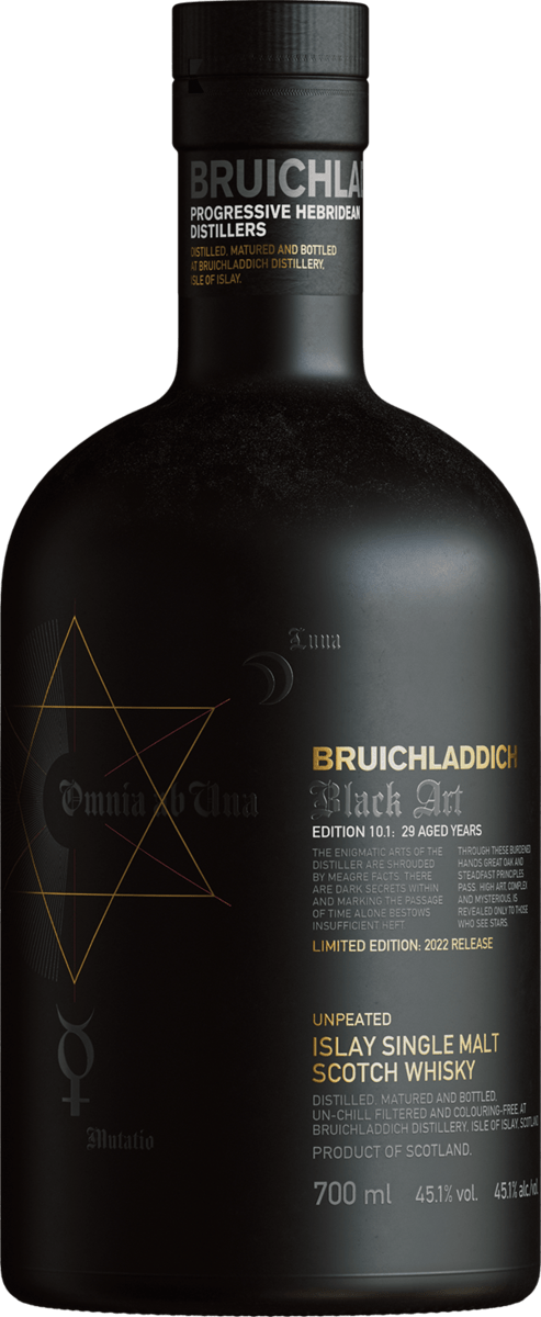 Bruichladdich Black Art Edition  10.1 29 Year Old Single Malt Scotch Whisky - 2022 Release