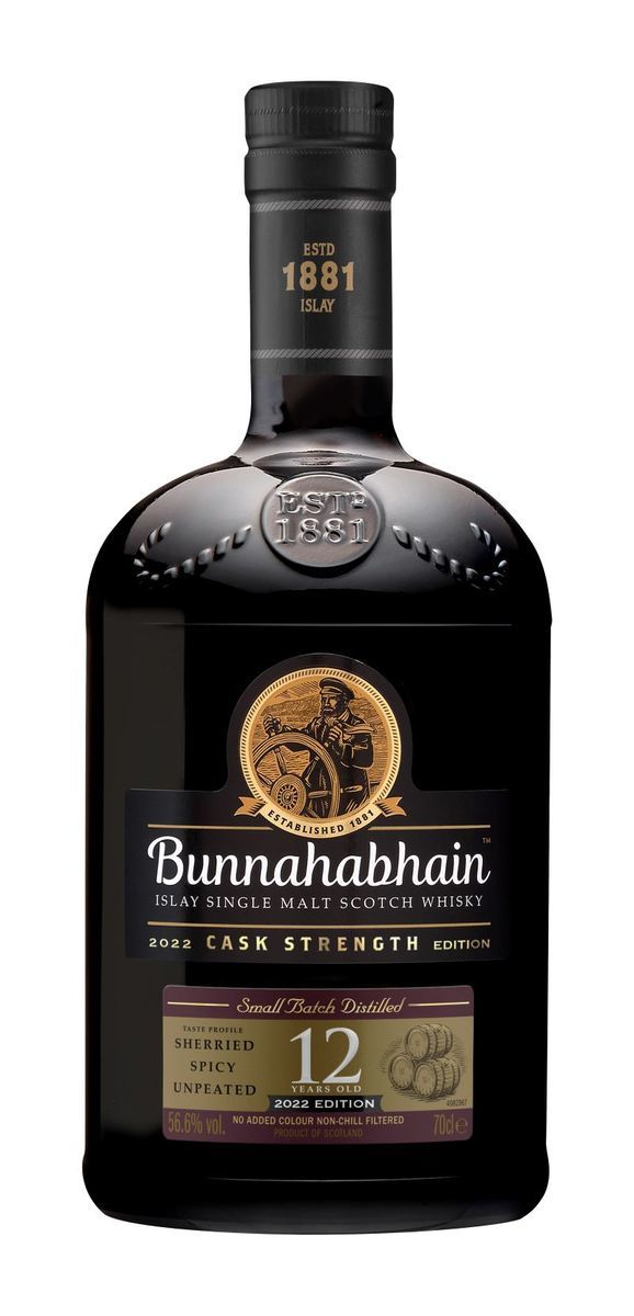 Bunnahabhain 12 Year Old - Cask Strength  - 2022 - Limited Release - Single Malt Scotch Whisky