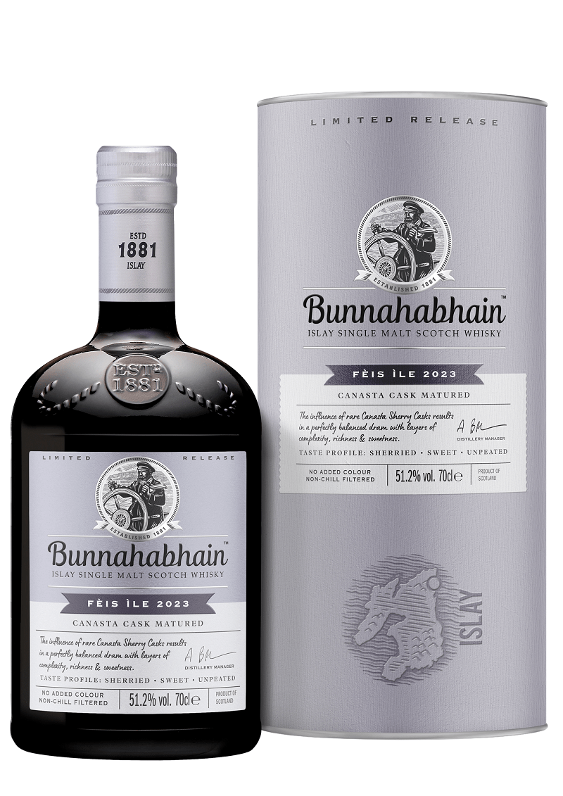 Bunnahabhain Fèis Ìle 2023 - Canasta Cask Matured - Single Malt Scotch Whisky