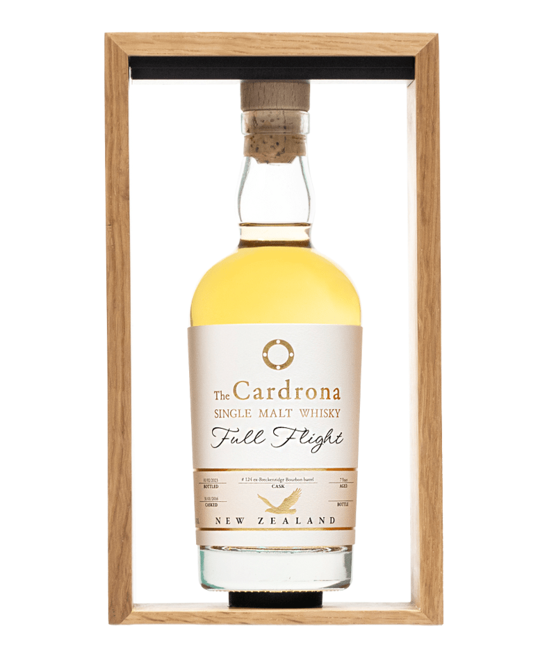 The Cardrona Single Malt Whisky - "Full Flight" - Bourbon Cask Release.