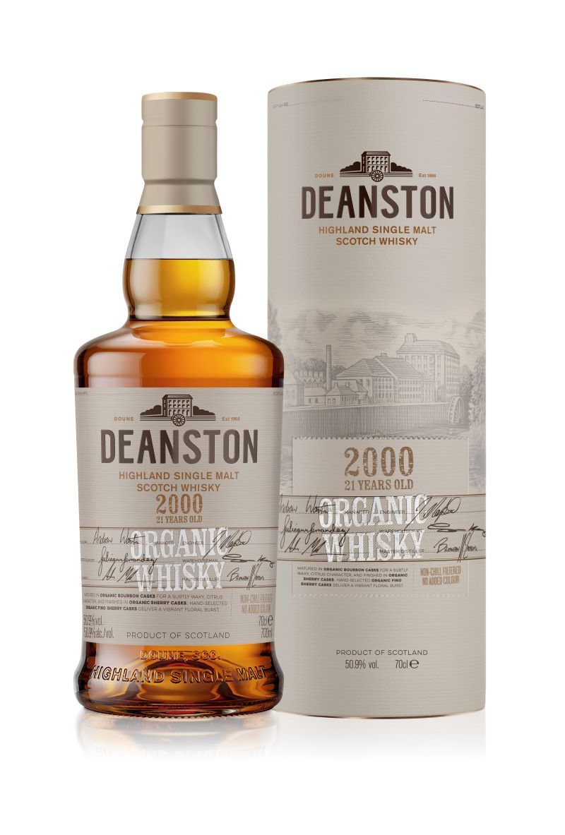 Deanston 2000 - 21 Year Old Organic Small Batch Single Malt Scotch Whisky