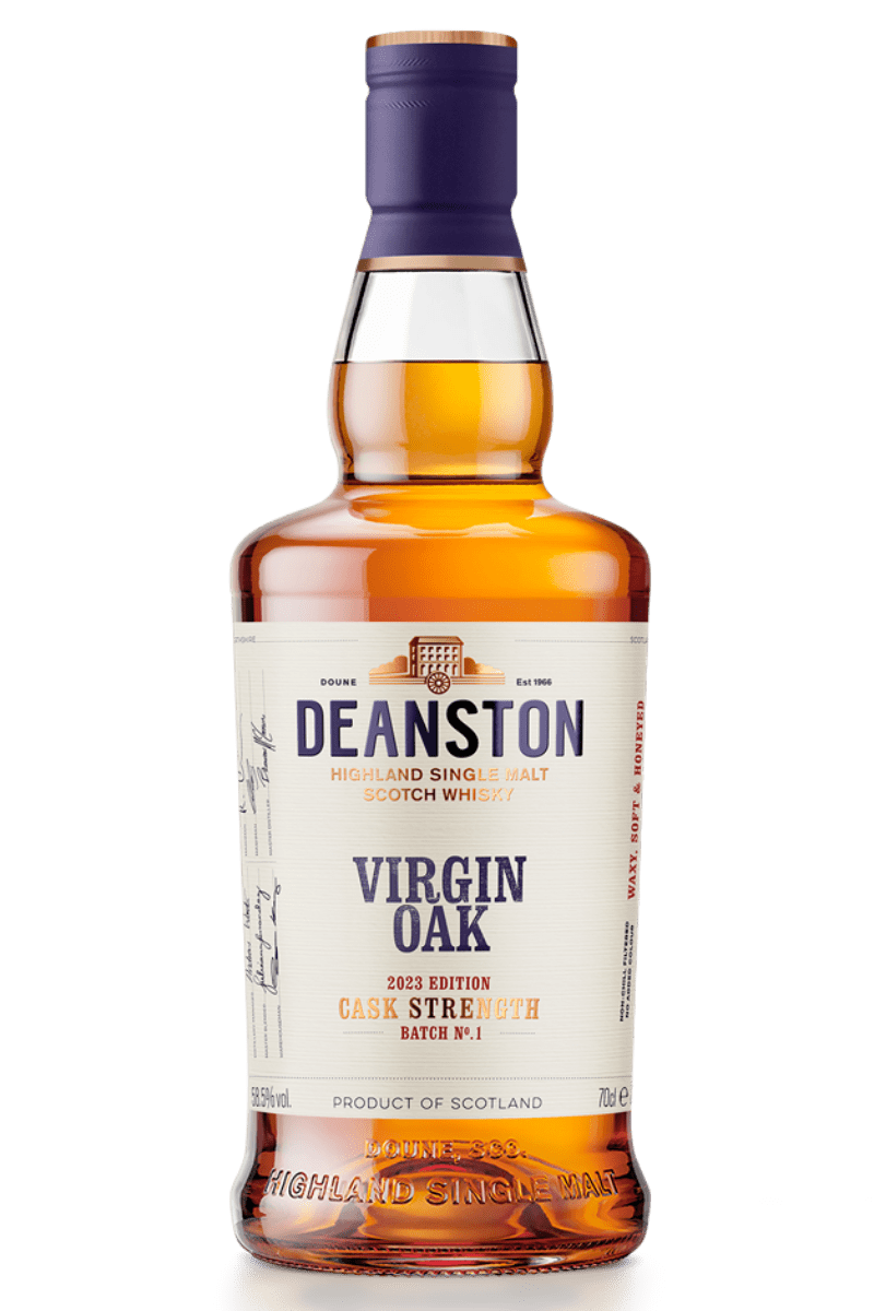 Deanston Virgin Oak - Cask Strength FInish Batch No.1 - 2023 Edition - Single Malt Scotch Whisky