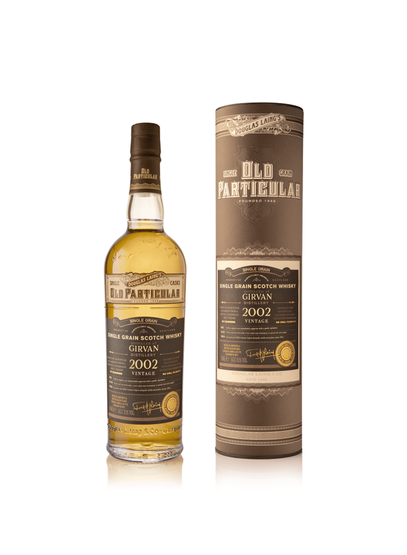 Girvan 19 Year Old - Single Grain Scotch Whisky - Douglas Laing - Old Particular