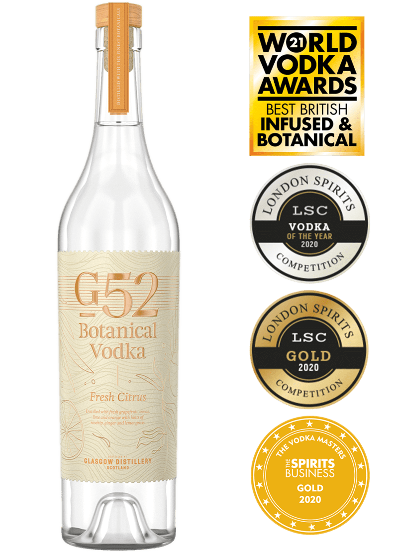 G52 Botanical Vodka - Fresh Citrus