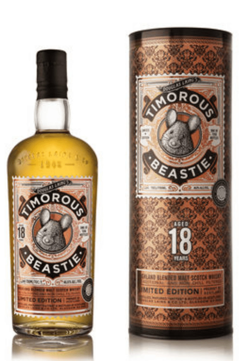 Timorous Beastie 18 Year Old Highland Blended Malt Scotch Whisky