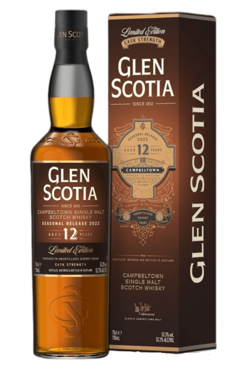 Glen Scotia 12 Year Old - Seasonal Release  2022 - Limited Edition - Single Malt Scotch Whisky