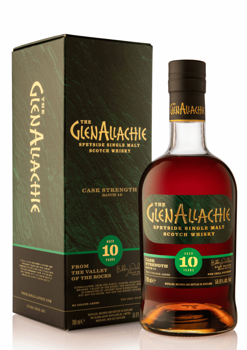 GlenAllachie 10 Year Old - Cask Strength - Batch 10 - Single Malt Scotch Whisky