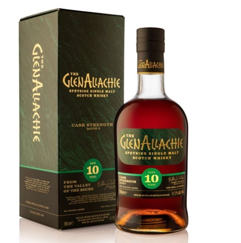 GlenAllachie 10 Year Old - Cask Strength - Batch 8 - Single Malt Scotch Whisky