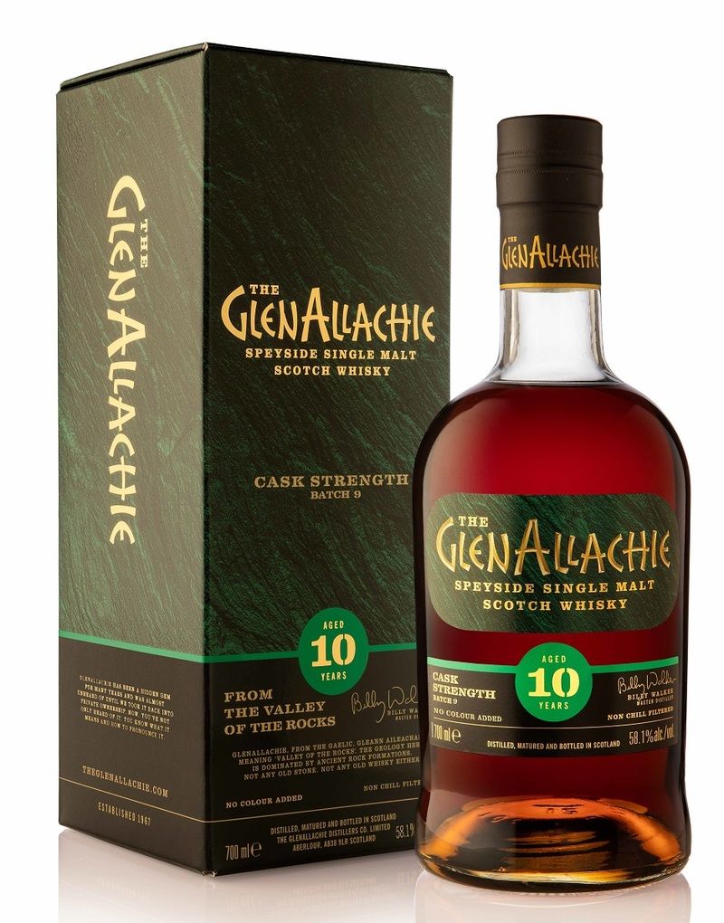 GlenAllachie 10 Year Old - Cask Strength - Batch 9 - Single Malt Scotch Whisky