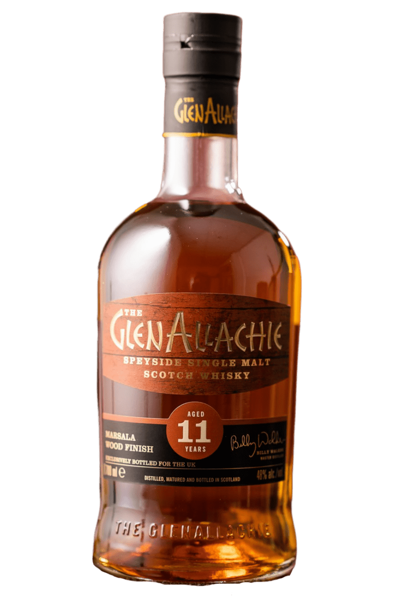 GlenAllachie 11 Year Old - Marsala Wood Finish - Single Malt Scotch Whisky 