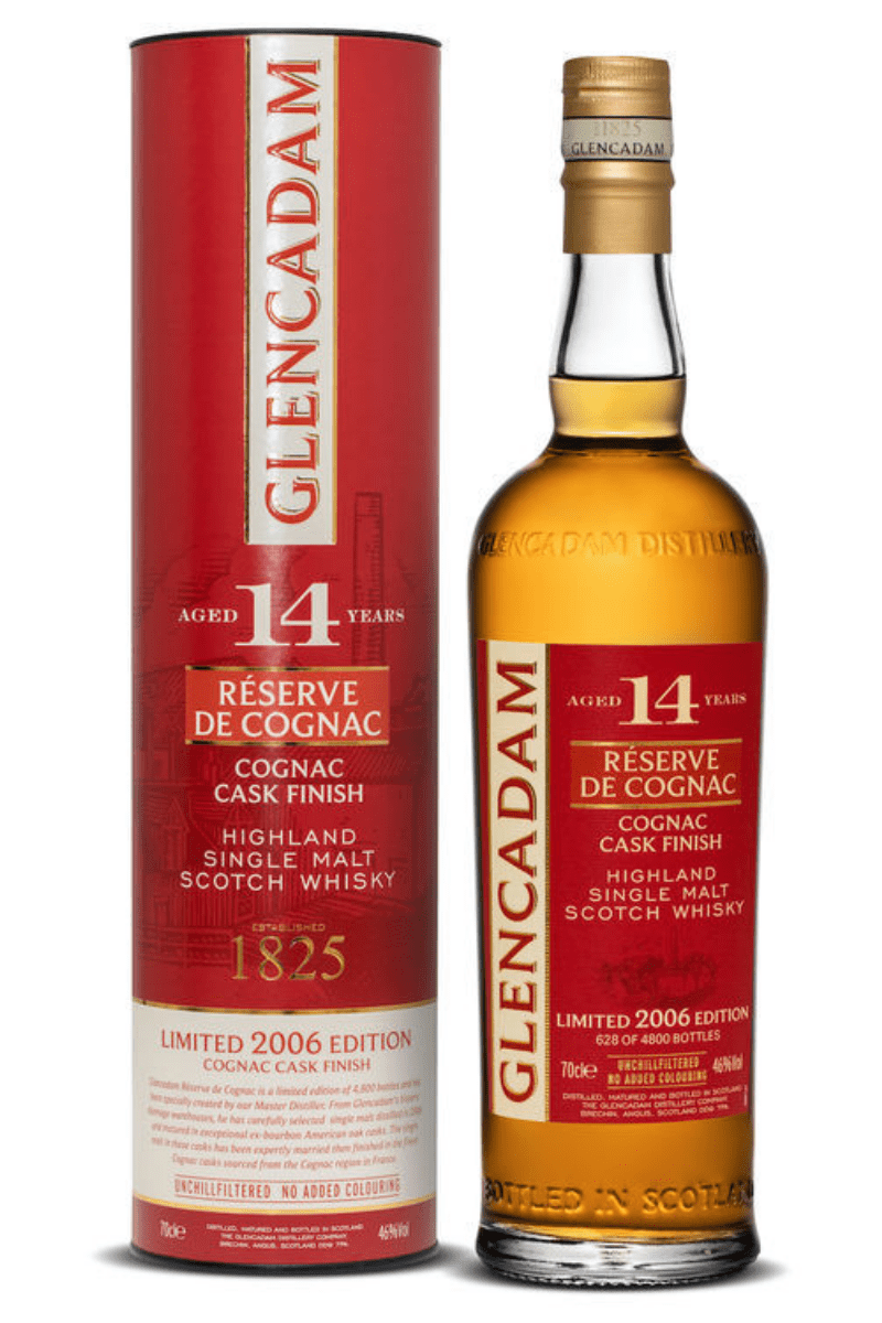 Glencadam 14 Year Old Reserve de Cognac Single Malt Scotch Whisky
