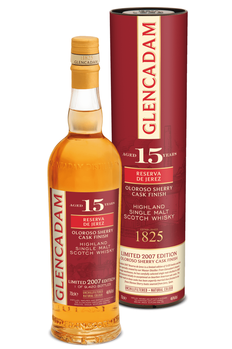 Glencadam Reserva De Jerez 15yo Oloroso Single Malt Scotch Whisky
