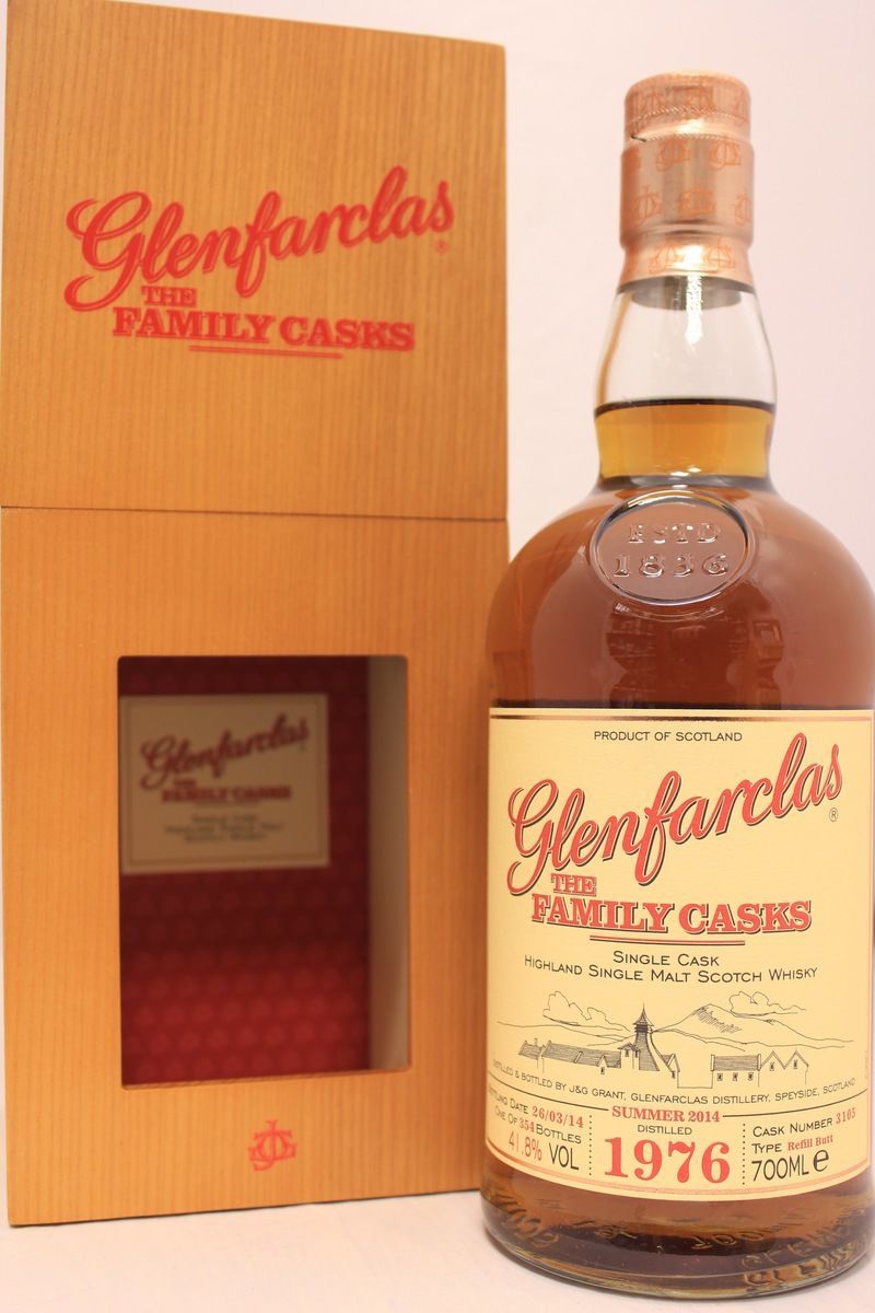 Glenfarclas Family Cask 1976 Cask # 3105 Single Malt Scotch Whisky