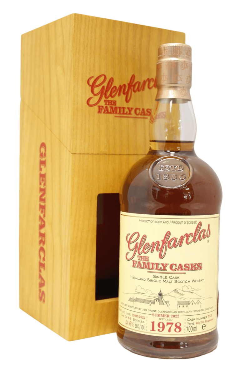 Glenfarclas Family Cask 1978 Cask # 755 Single Malt Scotch Whisky - Summer 2022
