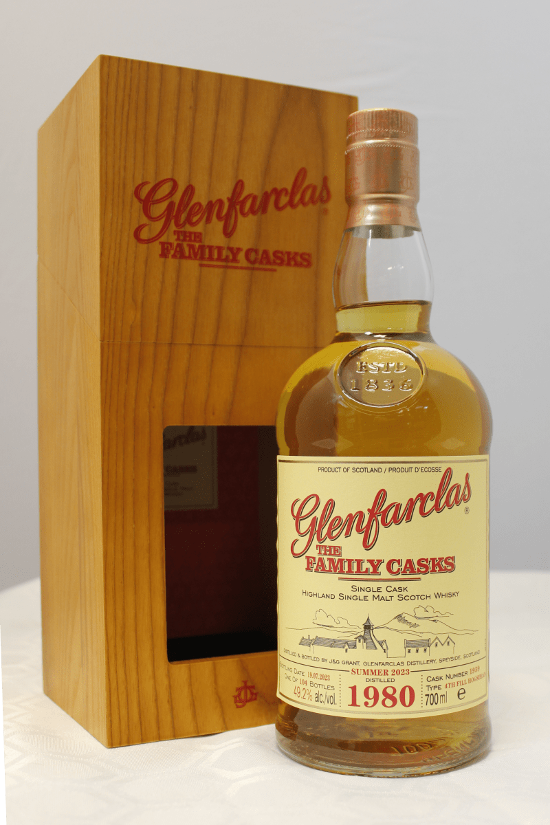 Glenfarclas Family Cask 1980 Cask #1959  S23 Single Malt Scotch Whisky