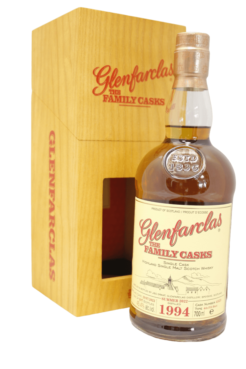 Glenfarclas Family Cask 1994 Cask# 4323 Single Malt Scotch Whisky -  Summer 2022