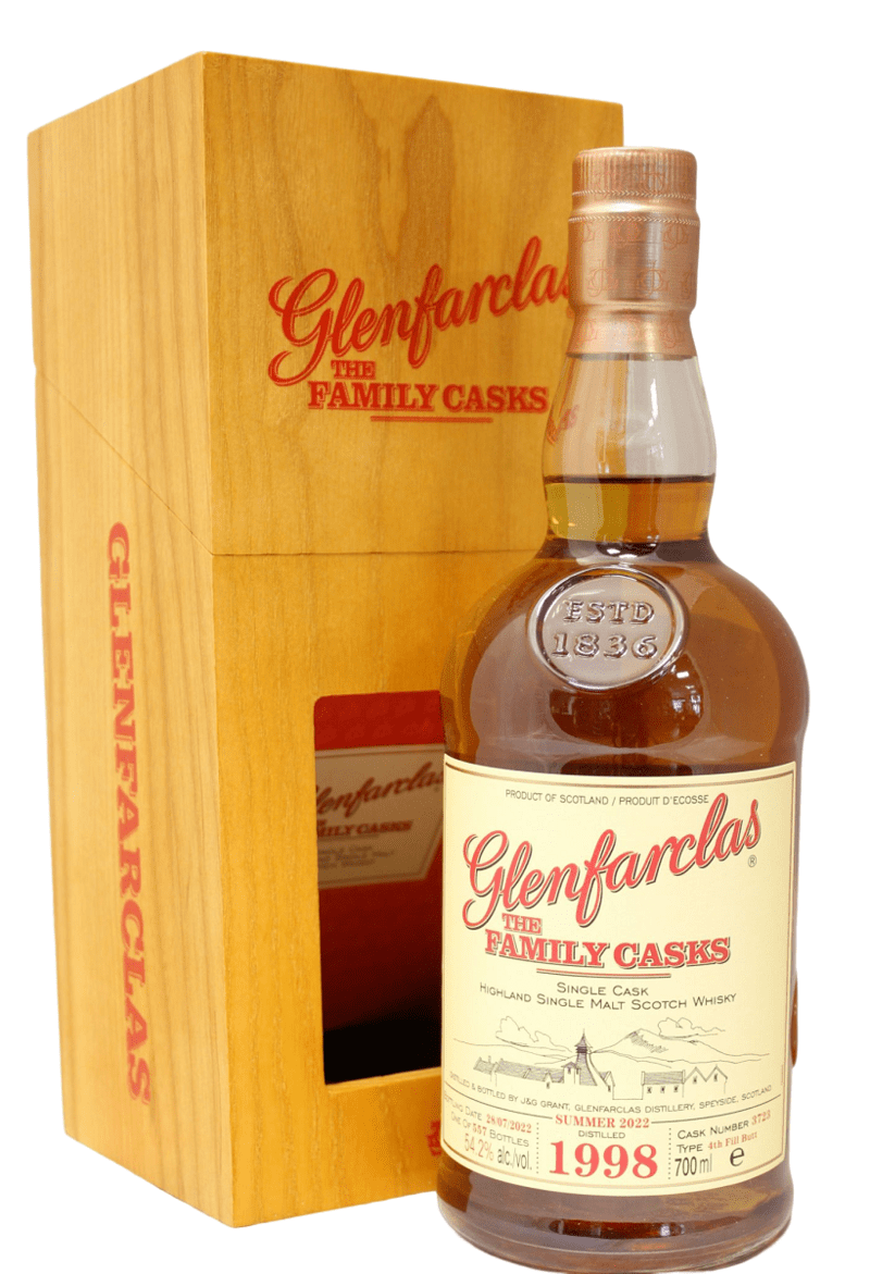 Glenfarclas Family Cask 1998  #3723 Single Malt Scotch Whisky