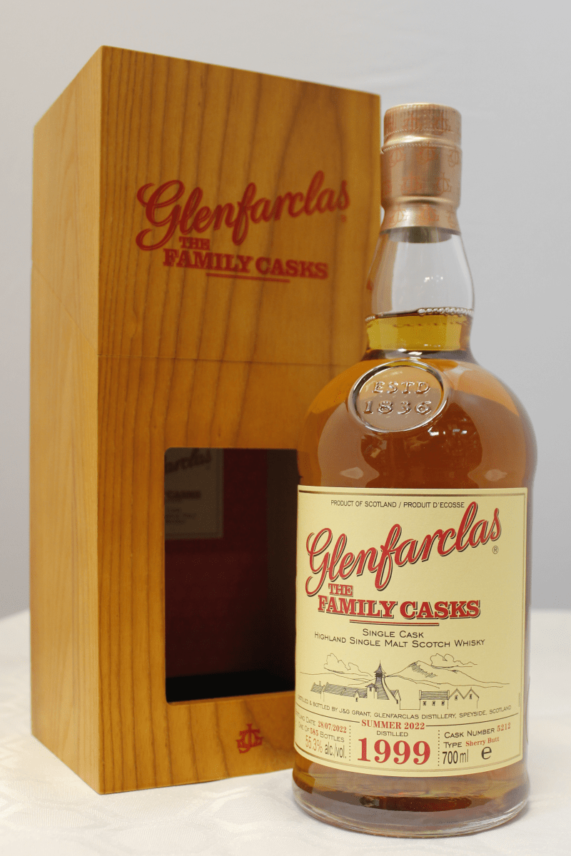 Glenfarclas Family Cask 1999  Summer 2022 Cask #5212 Single Malt Scotch Whisky