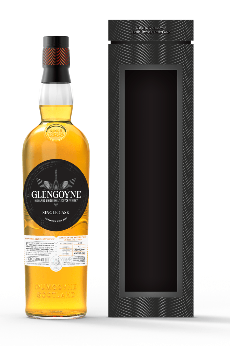 Glengoyne  - 2007 -  16 Year Old - Scottish Merchants Choice - Single Malt Scotch Whisky - Single Cask# 971