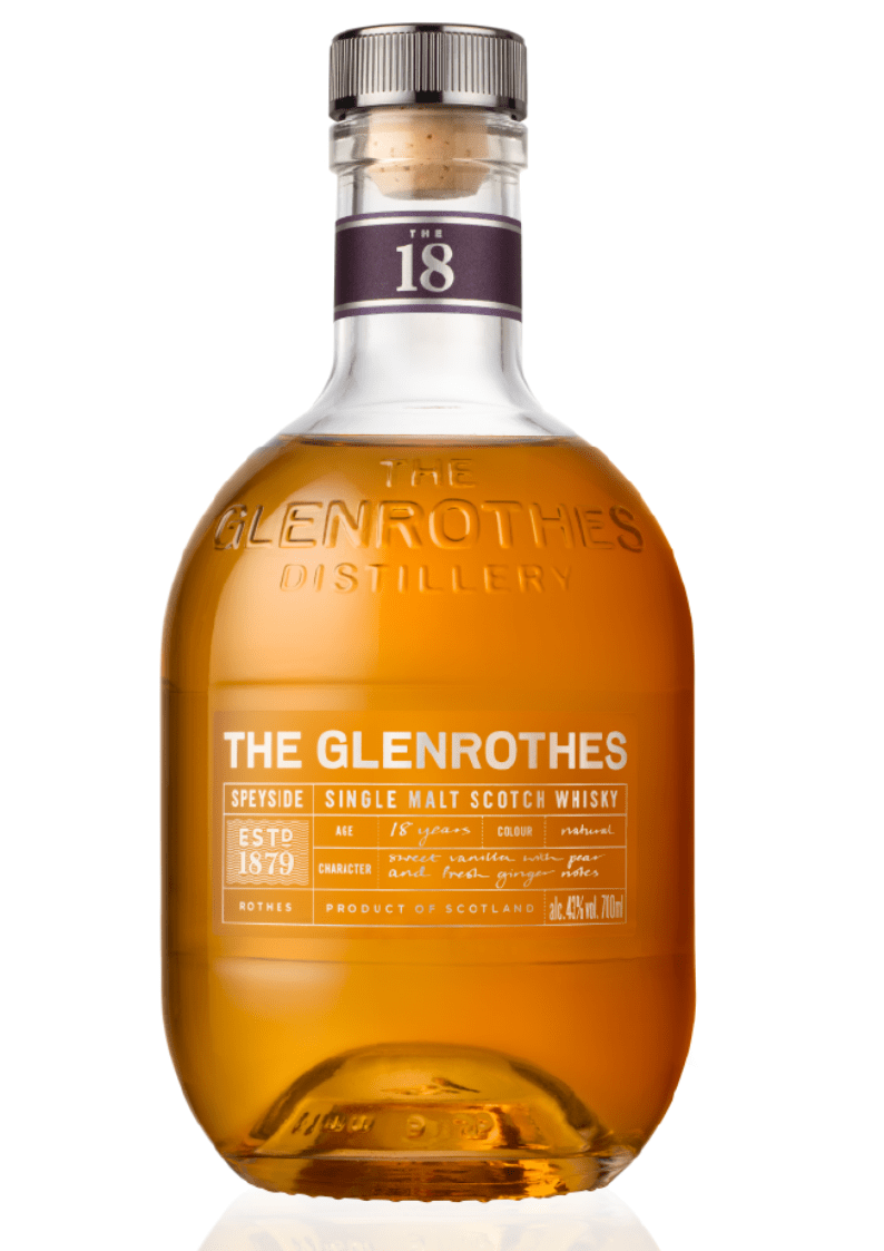 The Glenrothes 18 year Old Single Malt Scotch Whisky