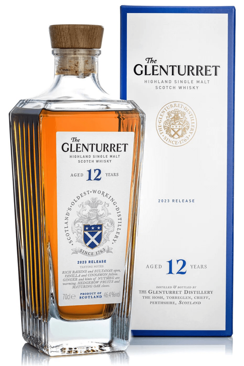 The Glenturret 12 Years Old Single Malt Scotch Whisky - 2023 Release