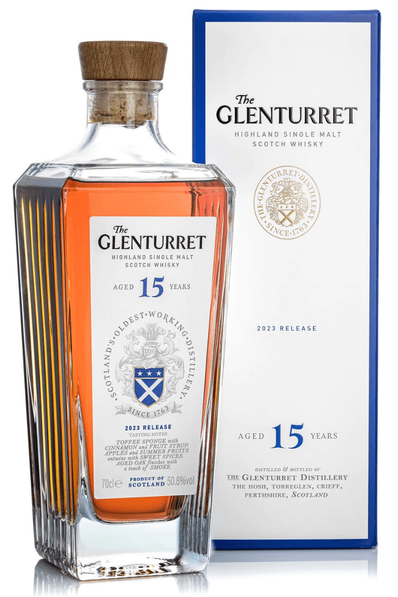 The Glenturret 15 Years Old Single Malt Scotch Whisky - 2023 Release