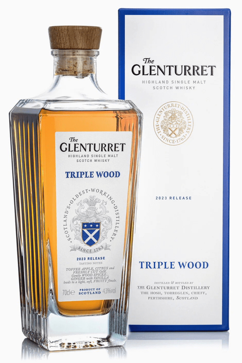 The Glenturret Triple Wood Single Malt Scotch Whisky - 2023 Release