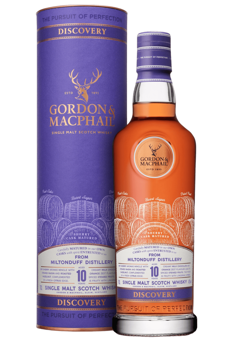 Miltonduff 10 Year Old - Gordon & Macphail - Discovery Range - Single Malt Scotch Whisky 