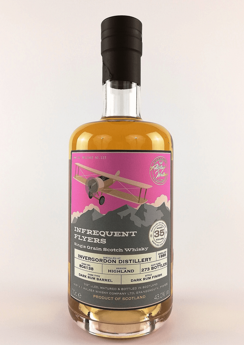 Invergordon 1988 - 35 Year Old - Cask # 804138  Single Grain Scotch Whisky  - Infrequent Flyers - Batch 14