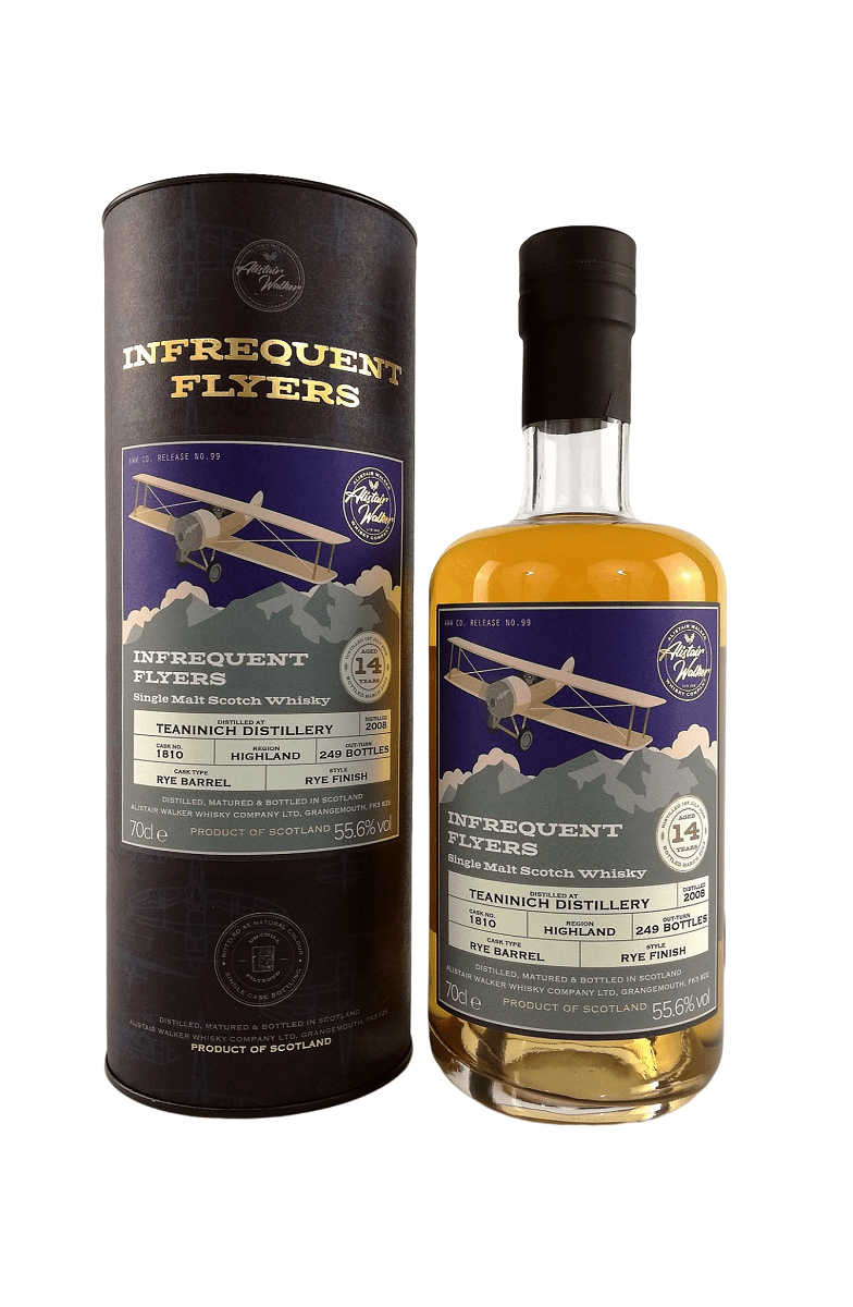 Teaninich 2008 14 Year Old - Infrequent Flyers - Batch 12 - Cask# 1810