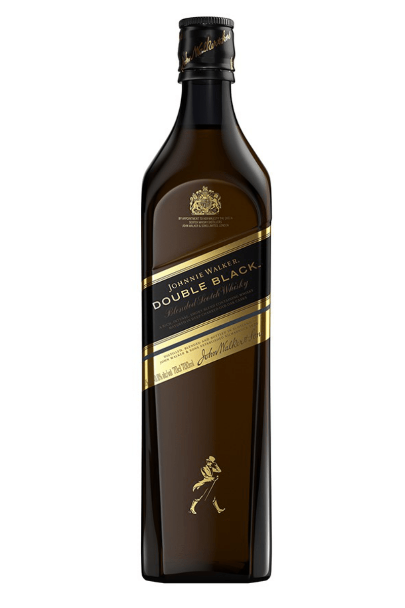 Johnnie Walker Double Black Blended Scotch Whisky.