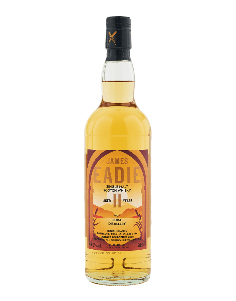 Jura 11yo First Fill Bourbon & Refill Hogsheads – ‘The Two Gates’ 2022  Autumn Release - Single Malt Scotch Whisky - James Eadie