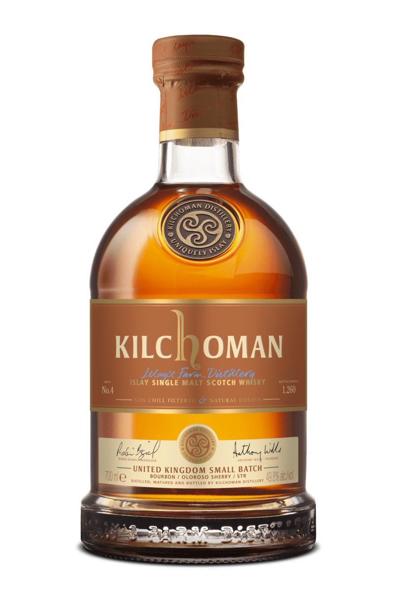 Kilchoman UK Exclusive Small Batch Release 4 - Bourbon -  Sherry - STR Cask - Single Malt Scotch Whisky