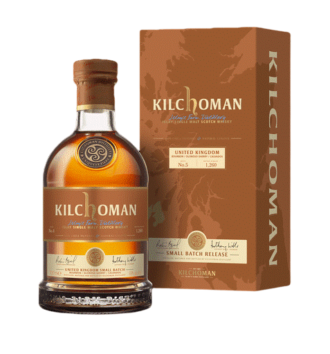 Kilchoman UK Exclusive Small Batch Release 5 - Bourbon -  Sherry - Calvados Cask - Single Malt Scotch Whisky