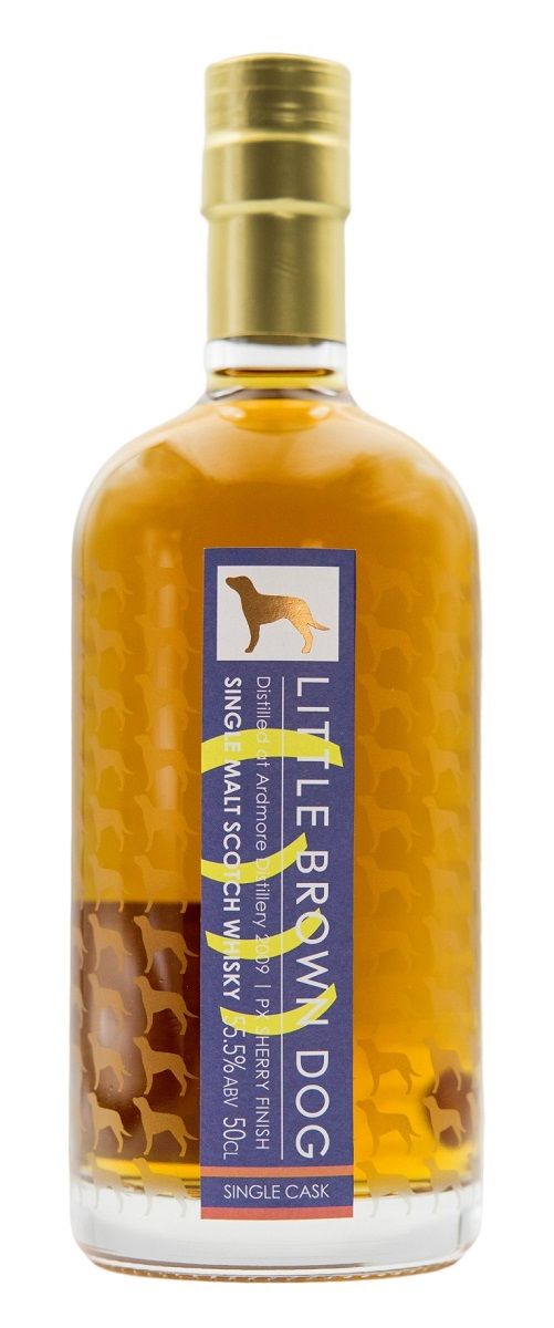 Little Brown Dog - Ardmore 2009 - Single Cask Series  - PX Sherry  Cask Finish  - Single Malt Scotch Whisky