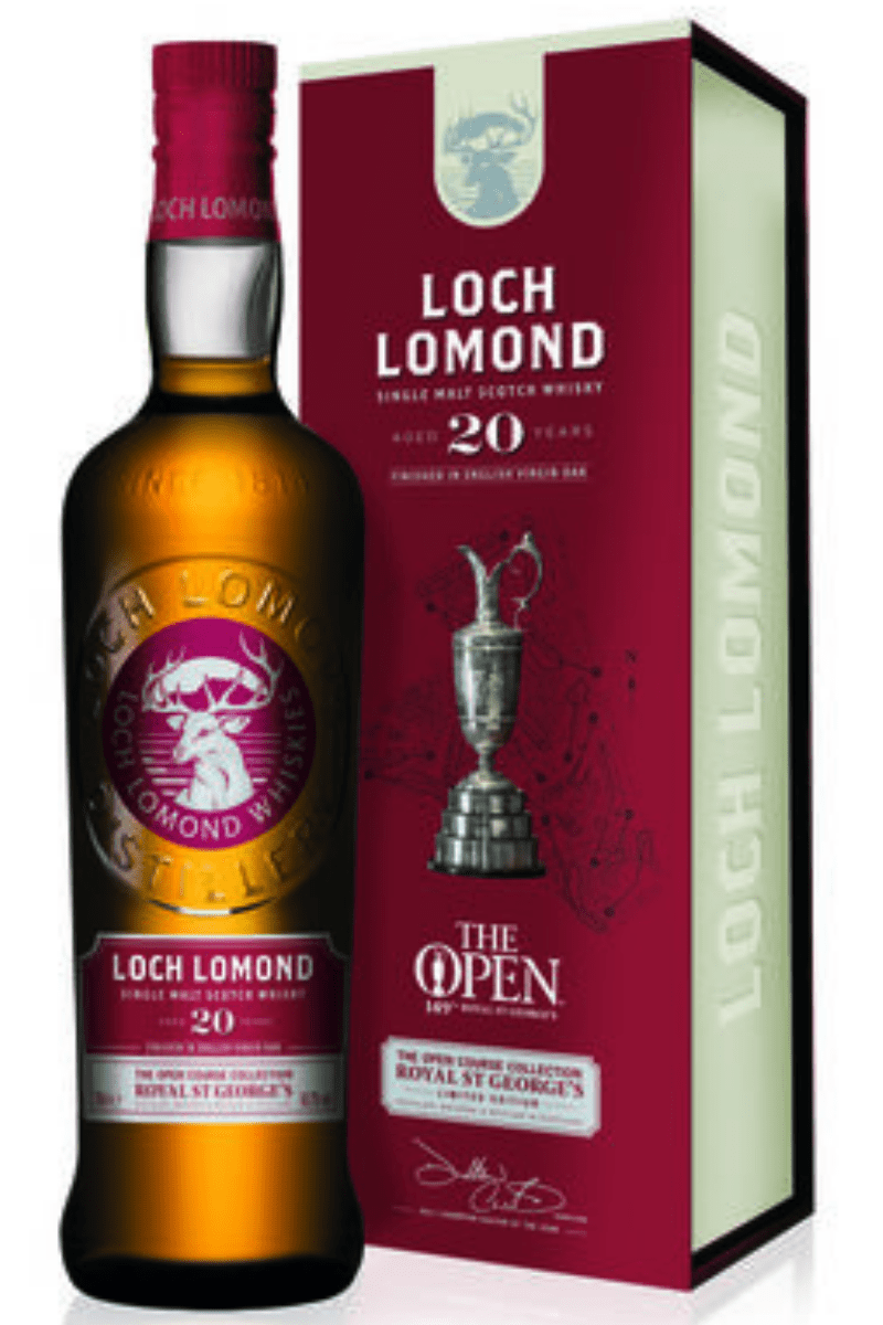 Loch Lomond 20 Year Old Single Malt Scotch Whisky - The Open Course Collection - Royal St George's - Edition