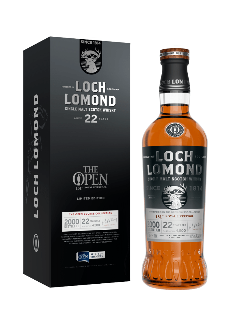 Loch Lomond Single Malt Scotch - The Open Course Edition Royal Liverpool 2023