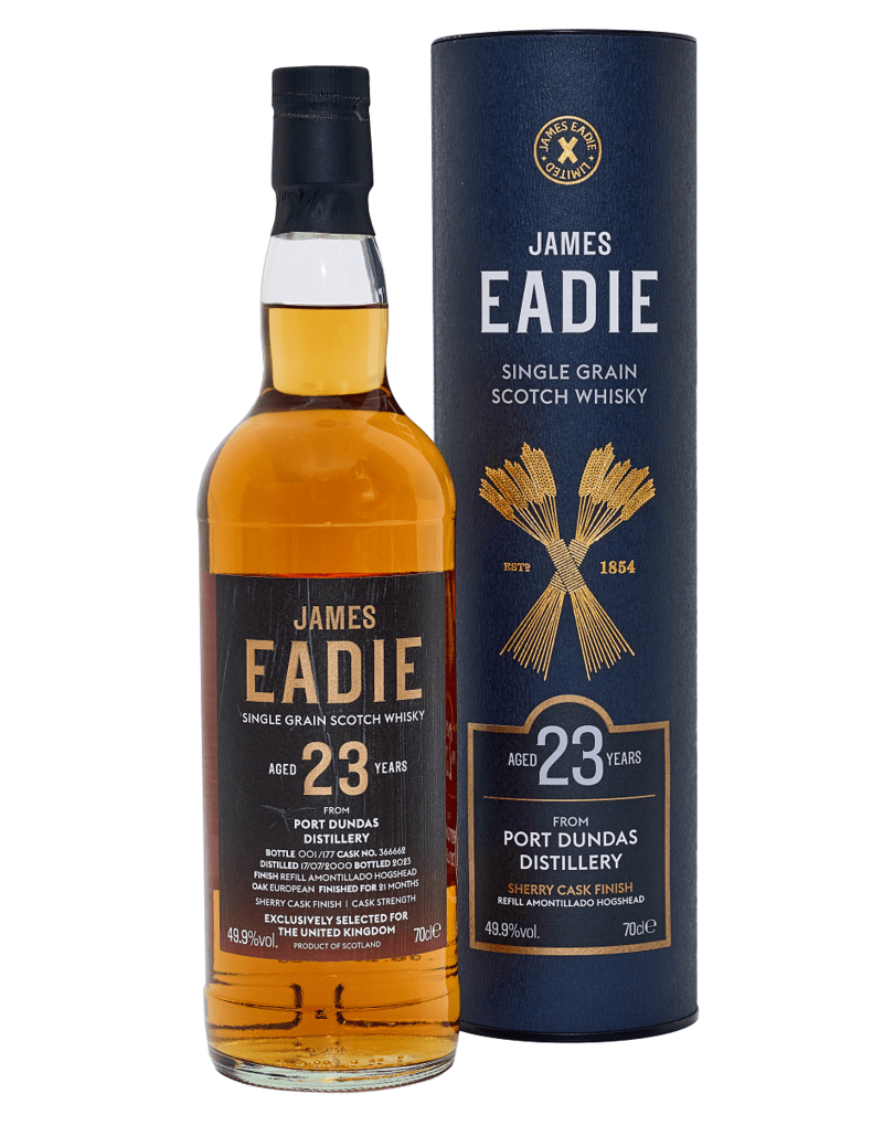 Port Dundas 23 Year Old Single Malt Scotch Whisky - James Eadie - 2023 Autumn Release