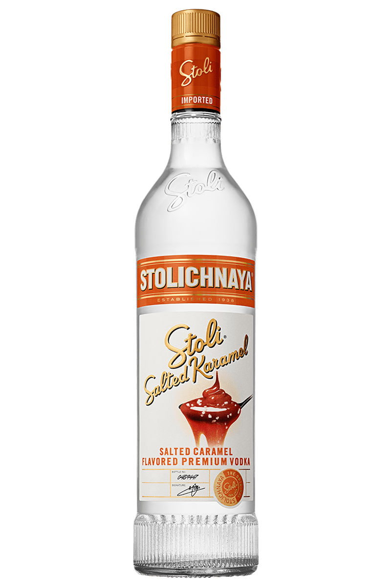 Stolichnaya Salted Karamel Flavoured Premium Vodka