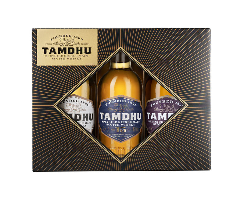 Tamdhu Miniature Tri-Pack Single Malt Scotch Whisky
